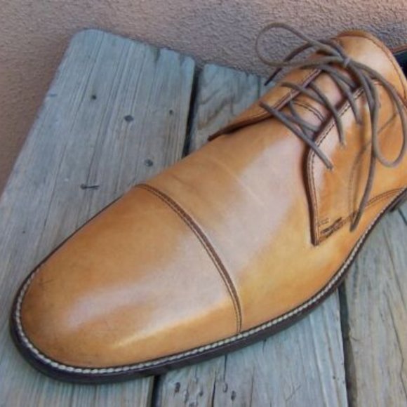 Cole Haan Men's Cap Toe Leather Bucks